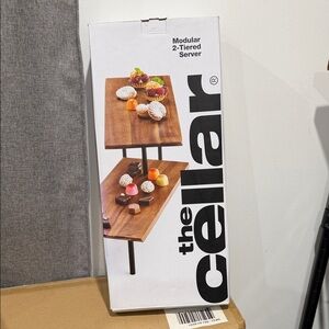 The Cellar Modular 2-Tiered Server - Rich Brown